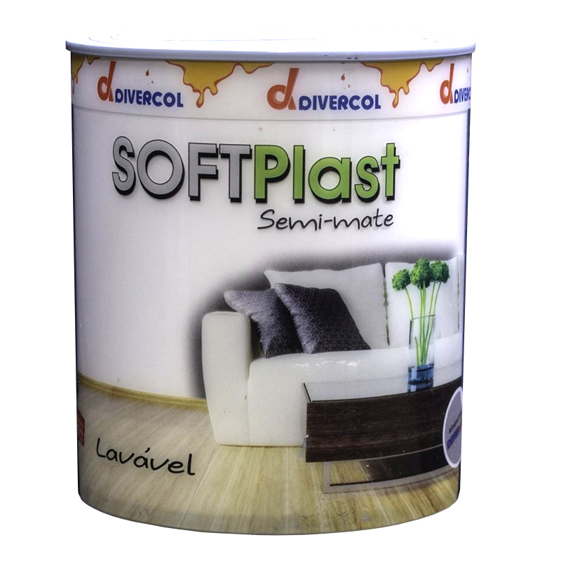 DIVERCOL - Softplast Branca 0.75L