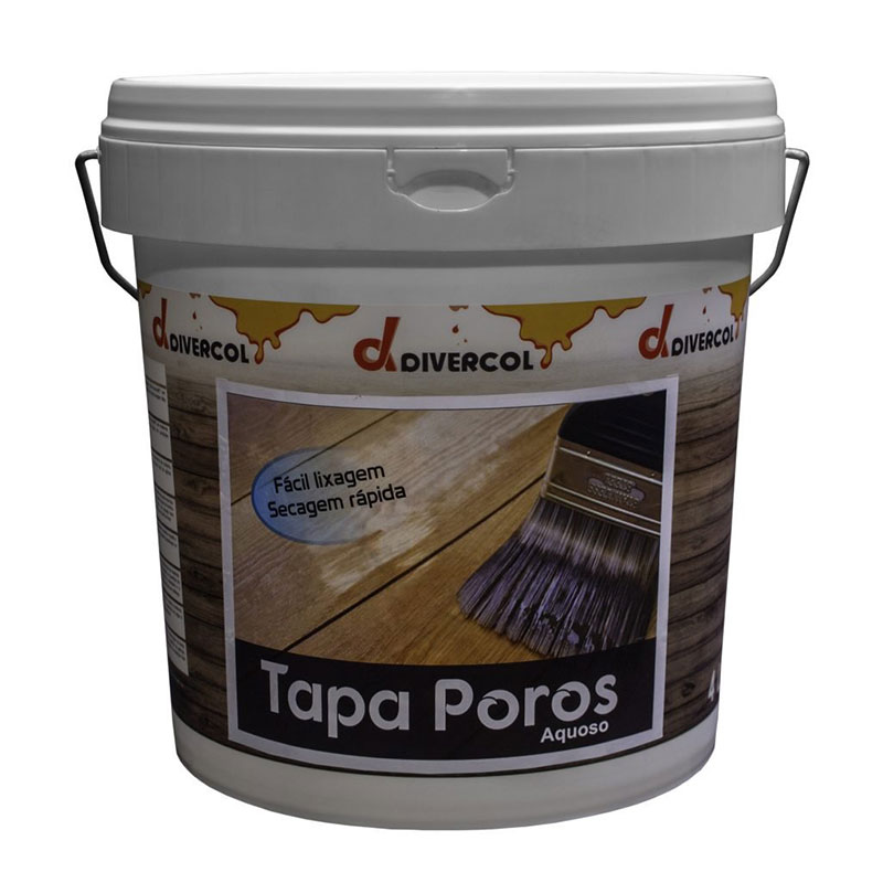 DIVERCOL - Diverdec Tapa Poros Aquoso 4L