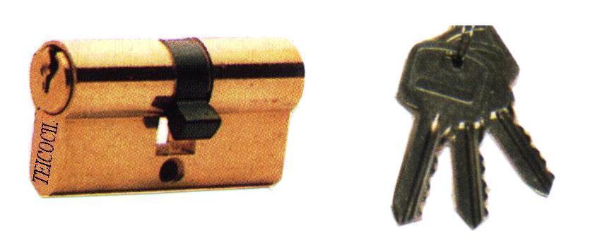 TEICOCIL - Cilindro 790X54 Latão Polido