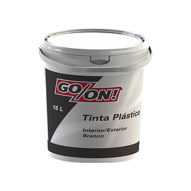 GO ON - Tinta Plástica Interior/Exterior Branco 15L