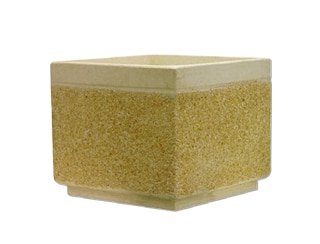 ARTICIMENTOS - Vaso Quadrado Liso 46X46X39