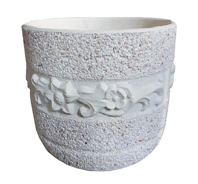 ARTICIMENTOS - Vaso Redondo de Flores D39X32