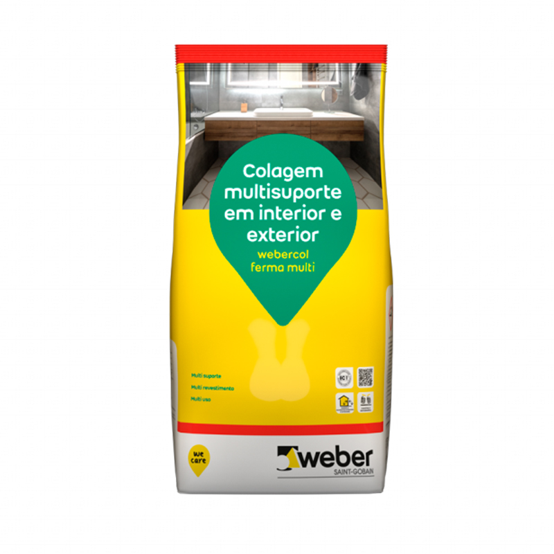 WEBER - Cimento Cola Webercol Ferma Multi Cinza 5KG