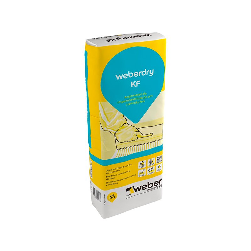 WEBER - Argamassa Impermeabilização Weberdry KF 20KG