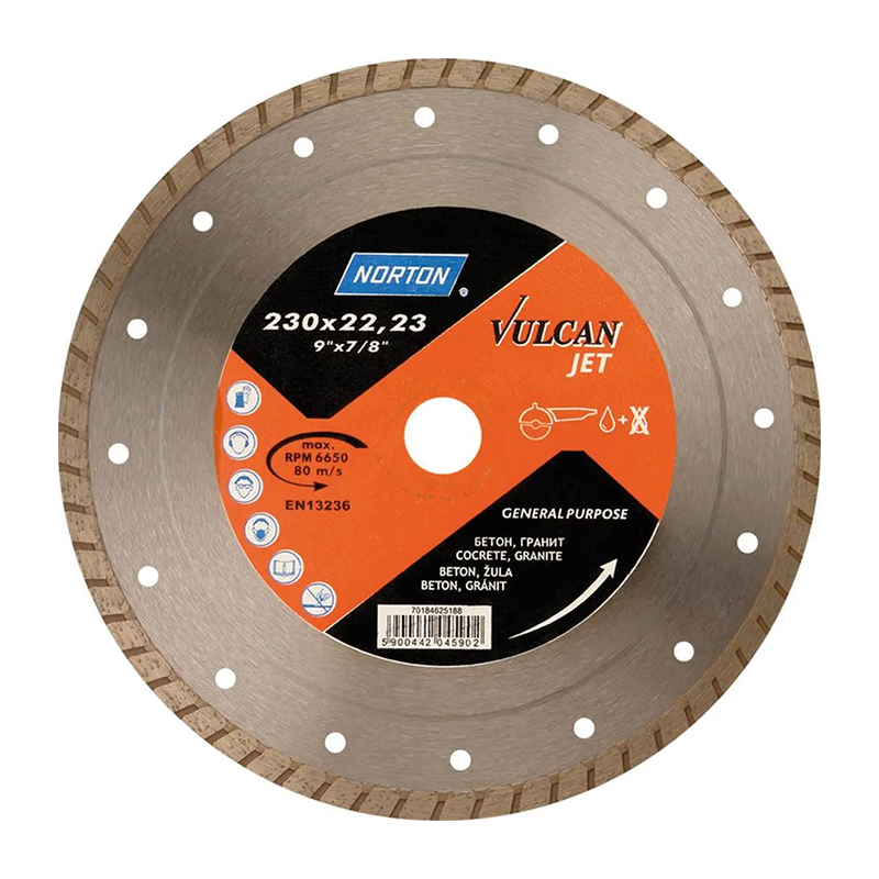 NORTON VULCAN - Disco Diamante Jet 230X22.23