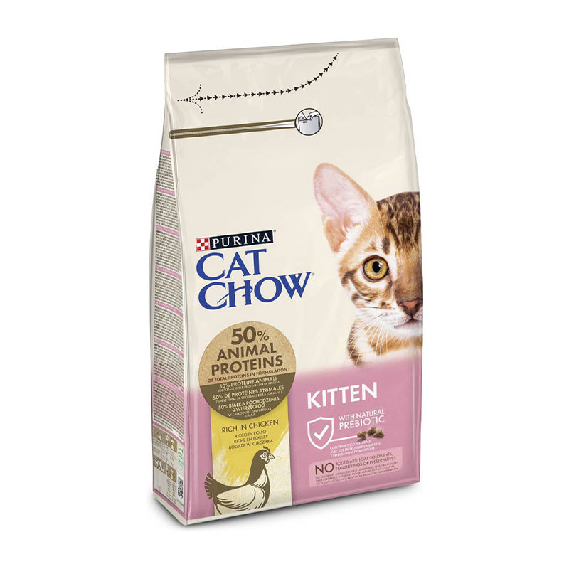 CAT CHOW - Alimento Gato Júnior Frango 1.5Kg