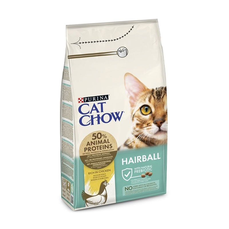 CAT CHOW - Alimento Gato Bolas de Pelo 1.5Kg