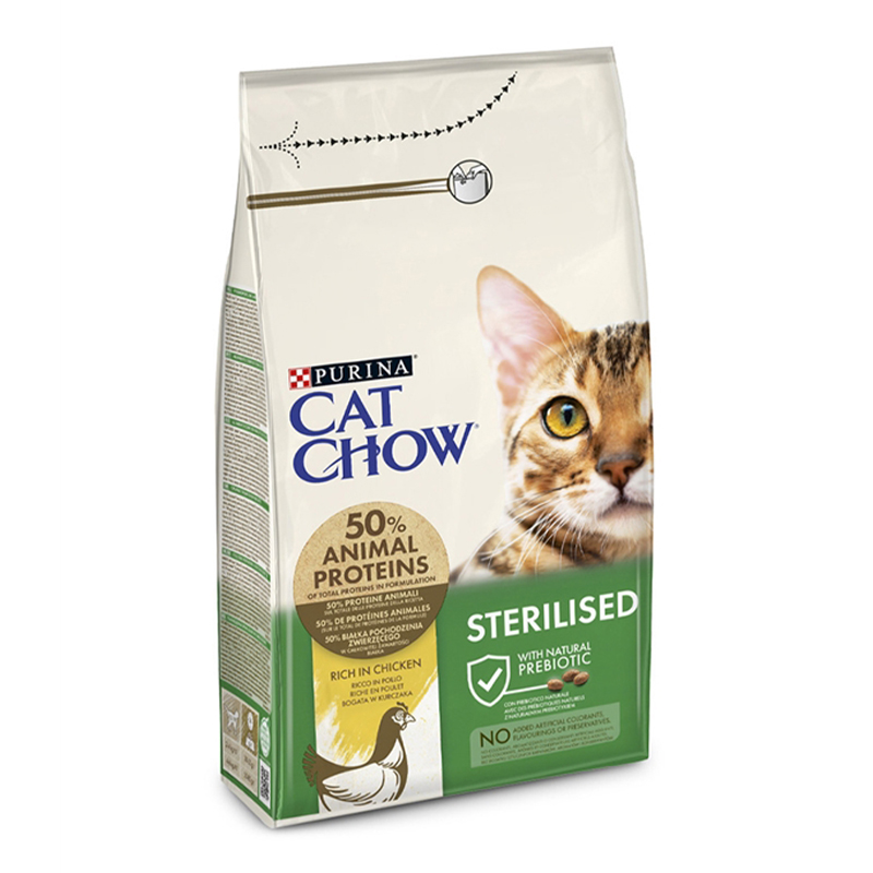 CAT CHOW - Alimento Gato Esterilizados 1.5KG