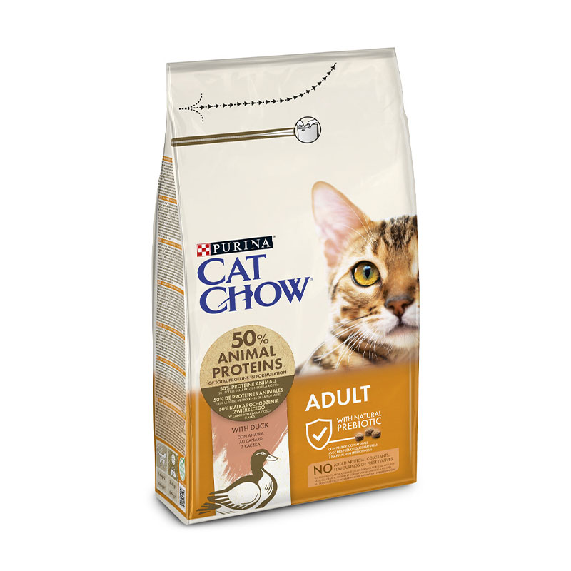 CAT CHOW - Alimento Gato com Pato 1.5Kg
