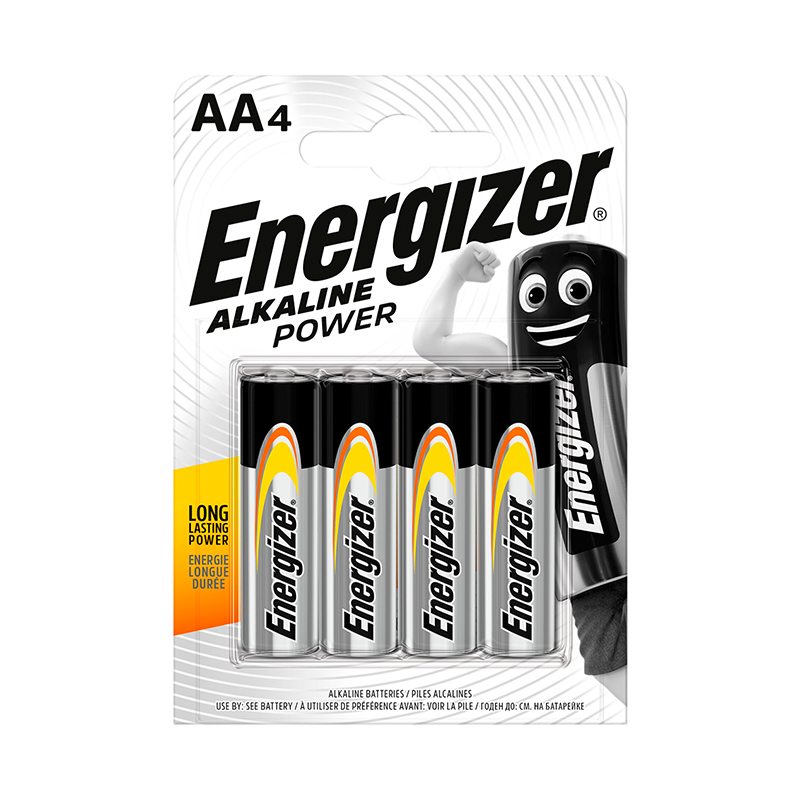 ENERGIZER - Pilha Power Lr06 AA Bl 4