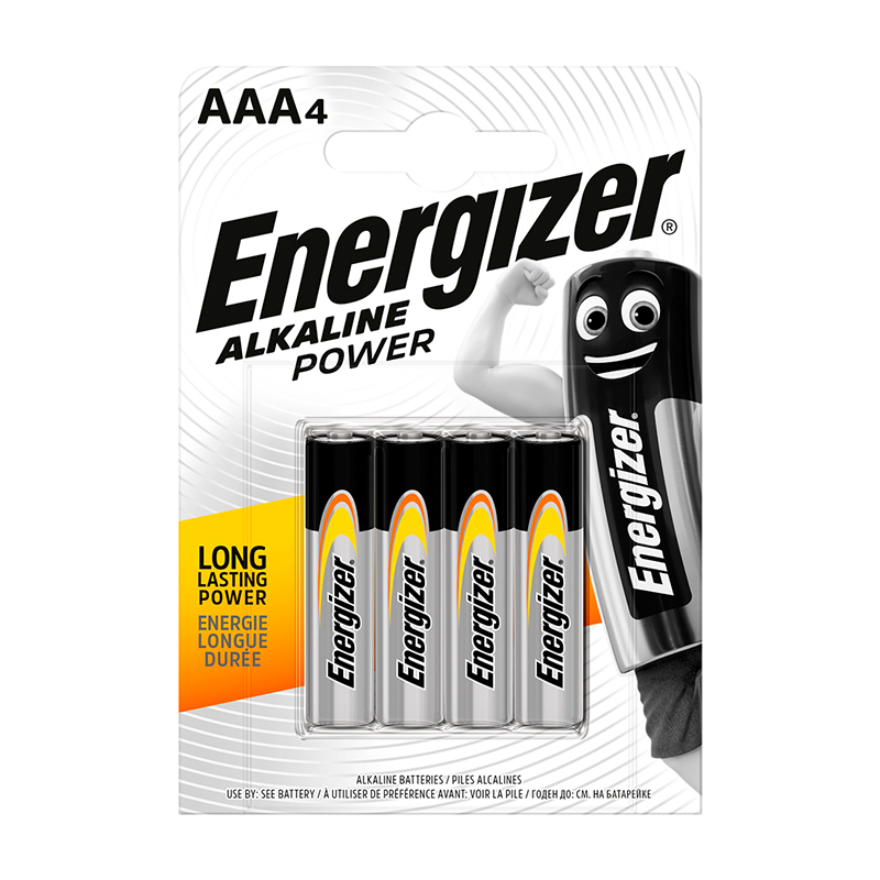 ENERGIZER - Pilha Power Lr03 AAA Bl 4