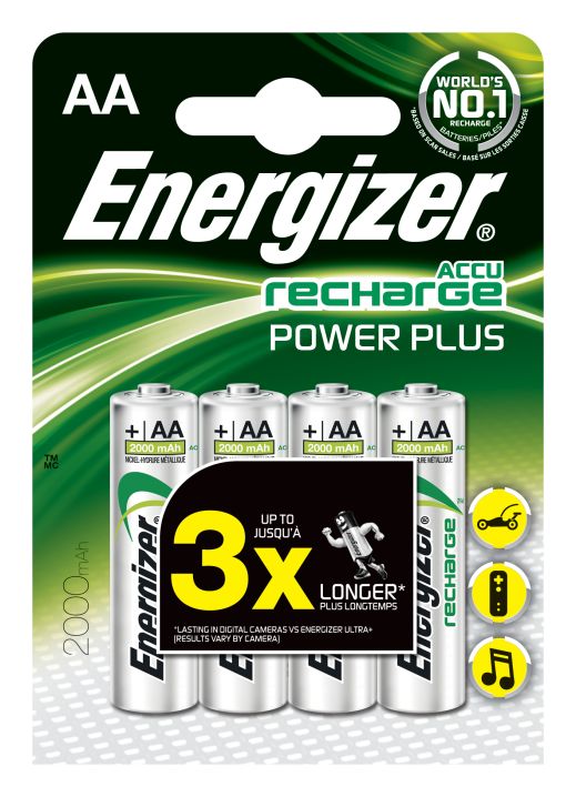 ENERGIZER - Pilha Recarregável AA 2000 BL4