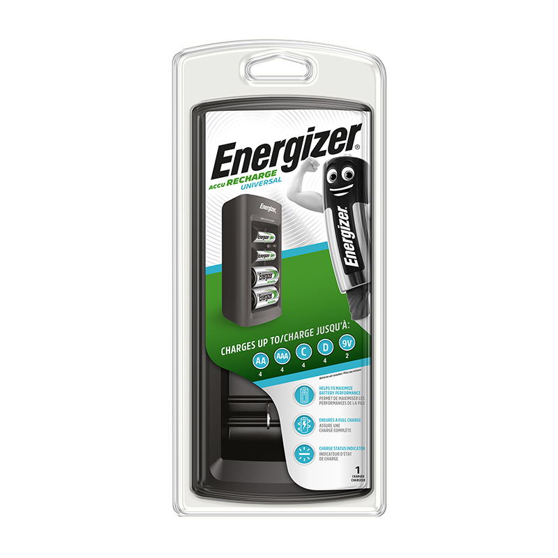 ENERGIZER - Carregador Universal Pilhas