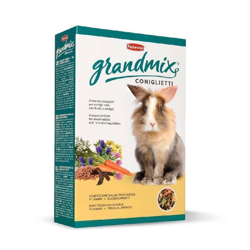 Ração Completa Coelhos Anões 850g