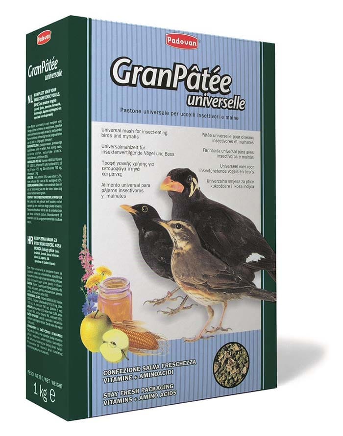 Ração Completa Pássaros Insetívoros 1kg