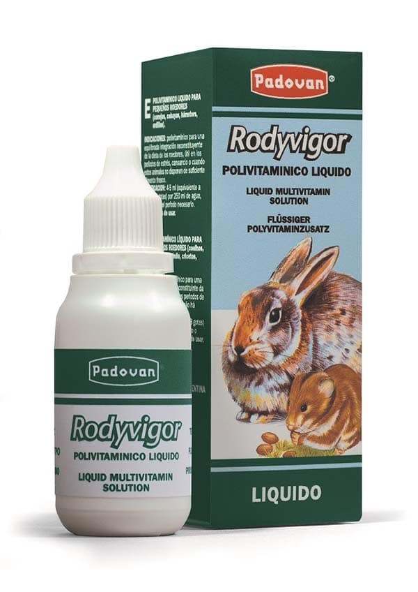 Polivitamínico Líquido Coelhos e Pequenos Roedores 30ml