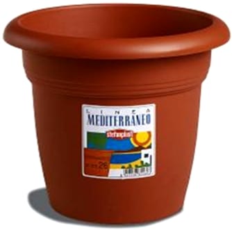 IN &amp; OUT - Vaso Redondo Mediterrâneo 24Cm