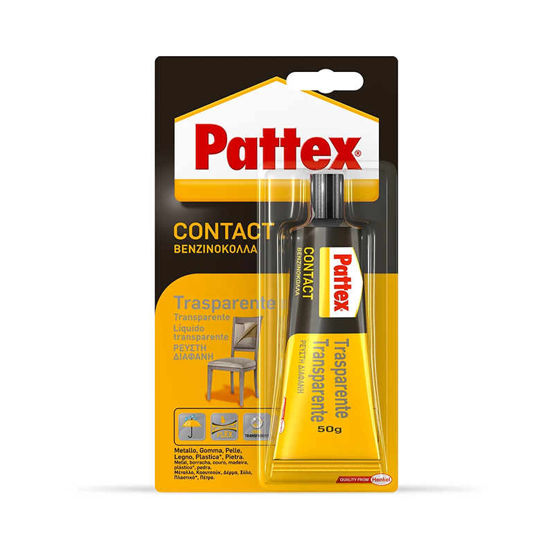 PATTEX - Cola Transparente Blister 50Gr