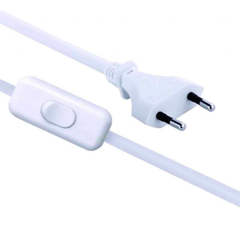 ELECTRALINE - Ligação c/ Cabo 1,5 Mt + Inter + Ficha Branco