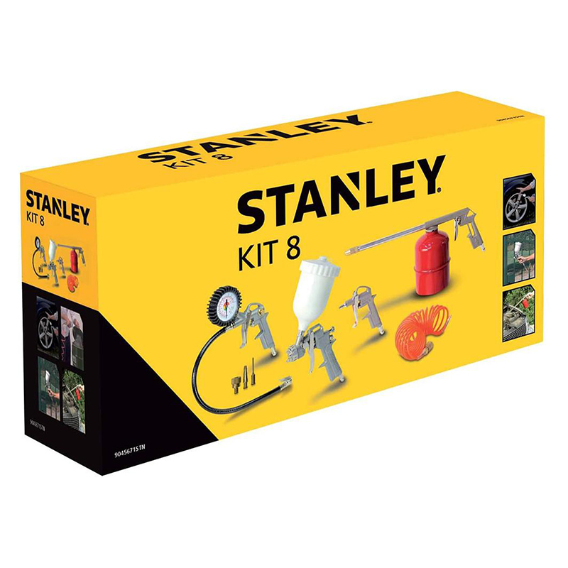 STANLEY - Kit Compressor 8 Pecas