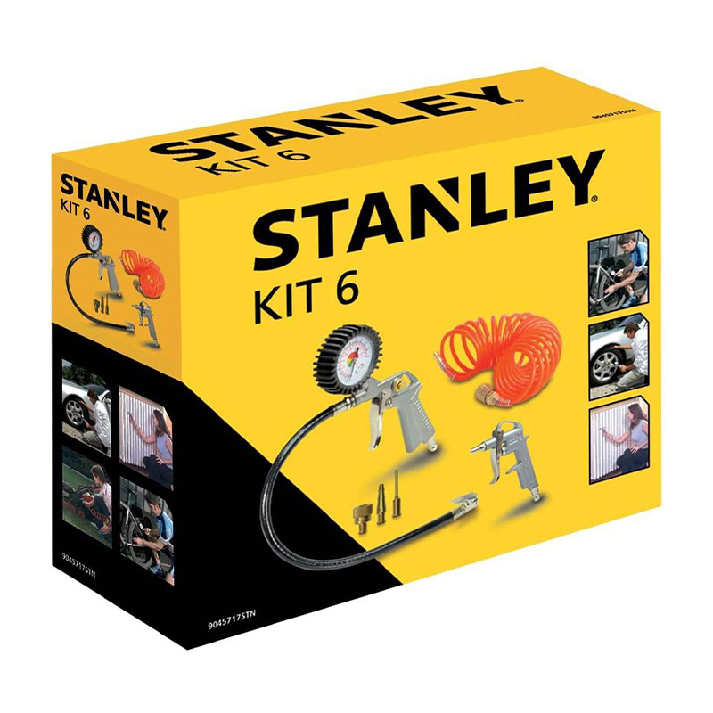 STANLEY - Kit Compressor 6 Pecas