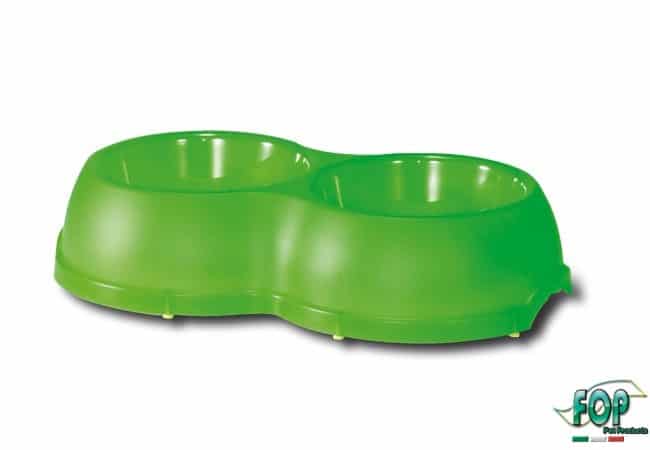 Comedouro Duplo Plástico 1,2L