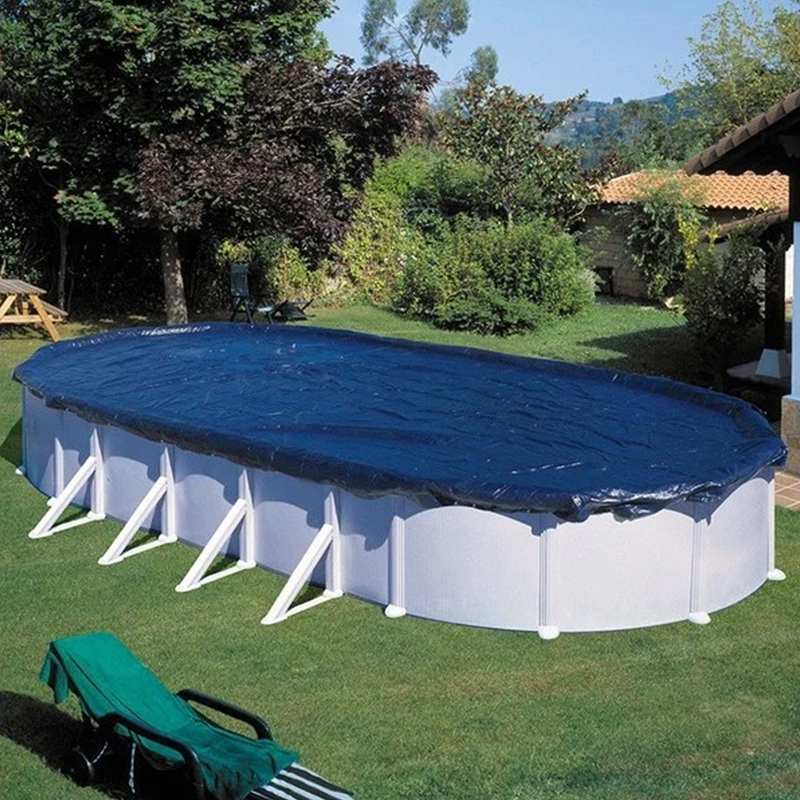 GRE - Cobertura Inverno Piscinas Oval 500X300