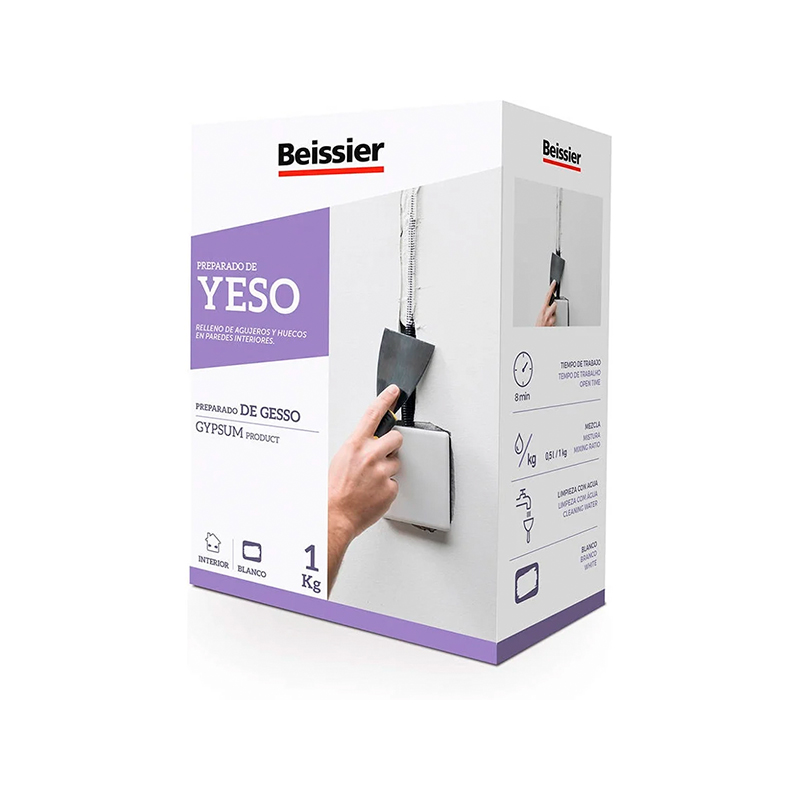 AGUAPLAST - Beissier Gesso Estuque 1KG