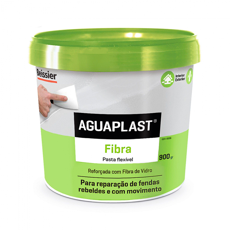 AGUAPLAST - Betume Pasta Aguaplast Fibra Vidro 900Gr