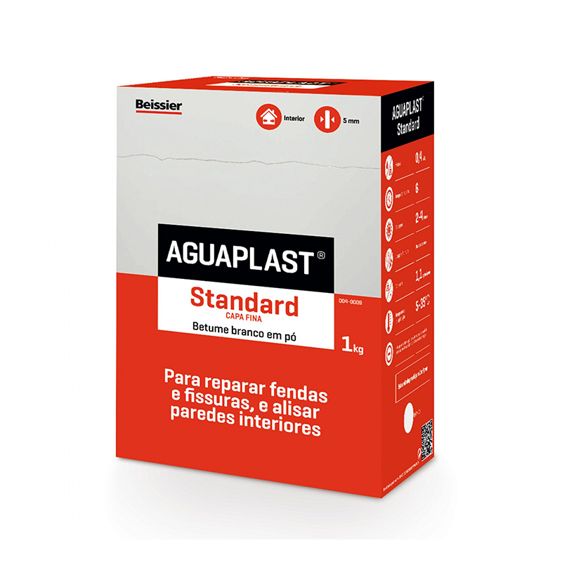 AGUAPLAST - Betume Pó Aguaplast Standard 1KG