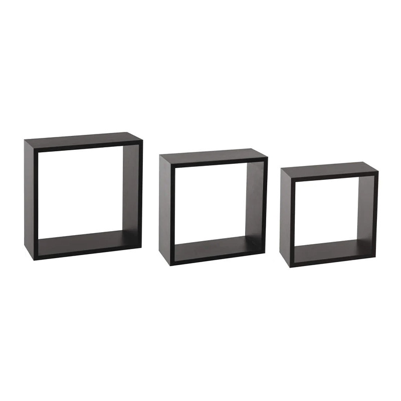 FEPRE - Kit 3 Cubos Decorativos Wengue