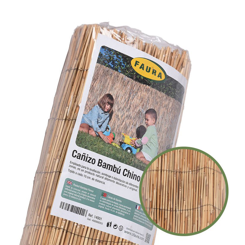 FAURA - Caniço Bambu Pelado Chino 1.5X5M