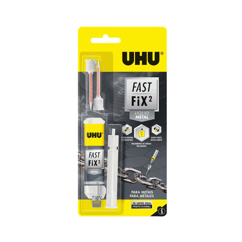 UHU - Fast Fix Liquid Metal 10Gr