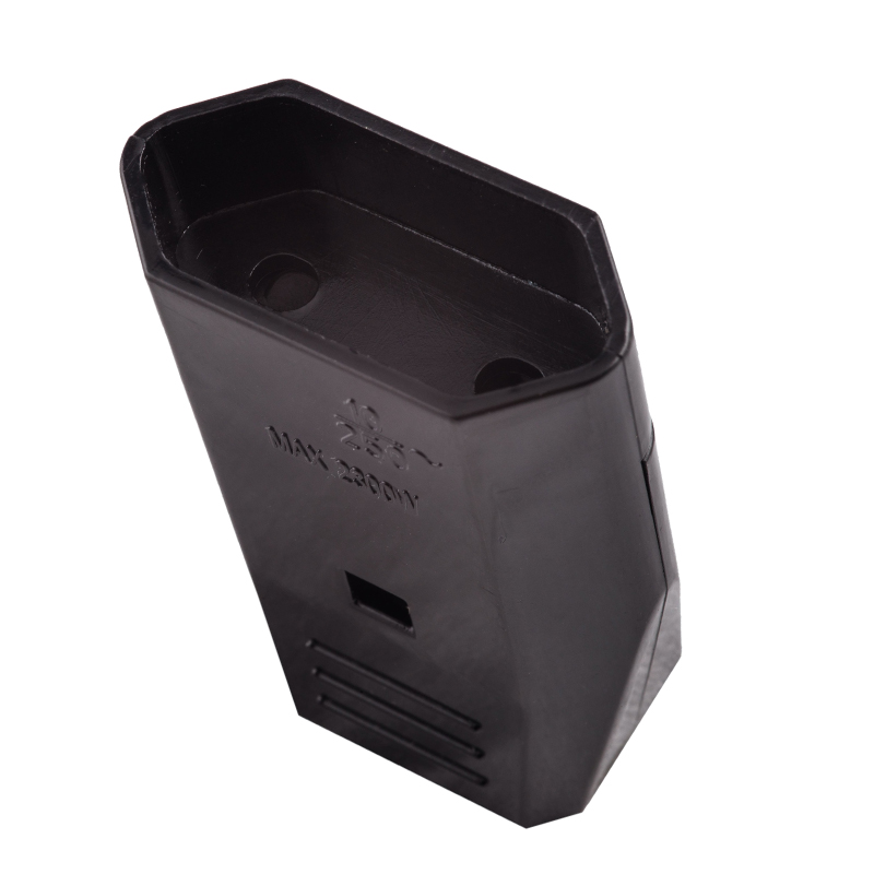 ELECTRALINE - Tomada Bipolar 10A 250V preto