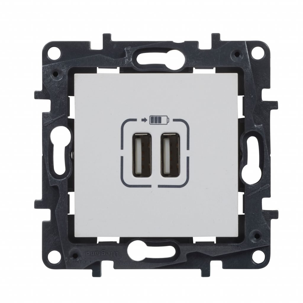 LEGRAND - Tomada Dupla USB Niloé Step