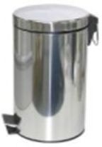 Balde WC Inox Brilho 12L