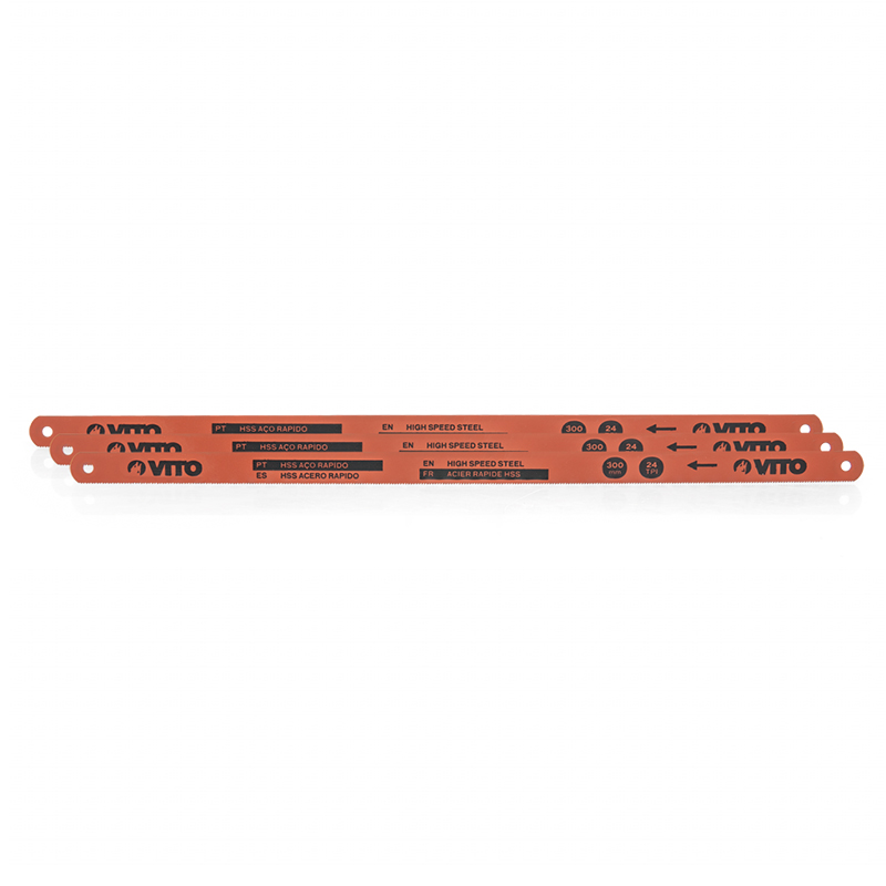 VITO - Conjunto Folhas Serra Cortar Ferro 300MM 3PCS