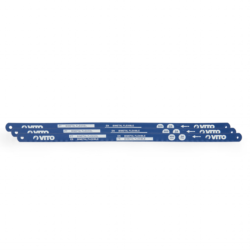 VITO - Conjunto Folhas Serra Cortar Ferro 300MM 3PCS
