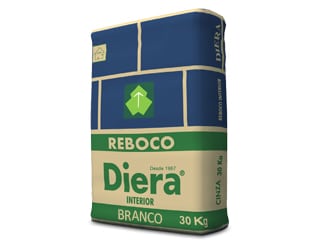 DIERA - Argamassa Reboco Interior Branco 30KG