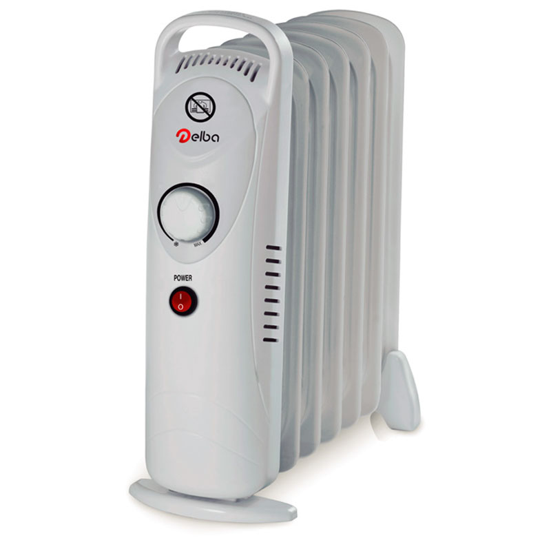 DELBA - Mini Radiador Óleo 7 Elementos 700W