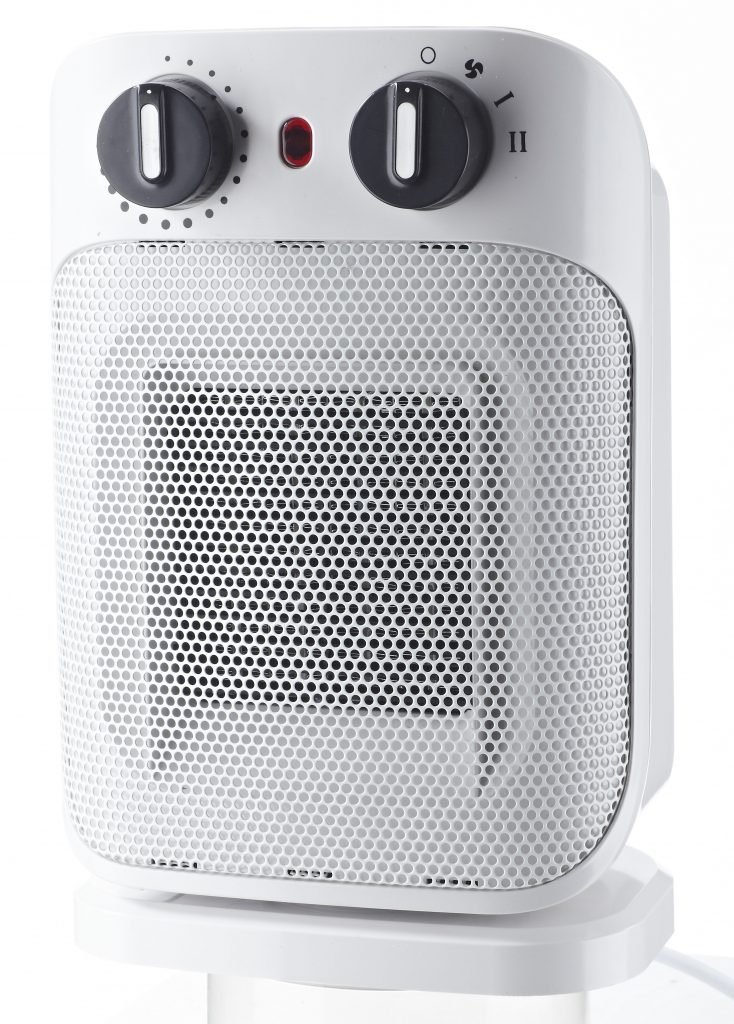 DELBA - Aquecedor Cerâmico Rotativo 1800W