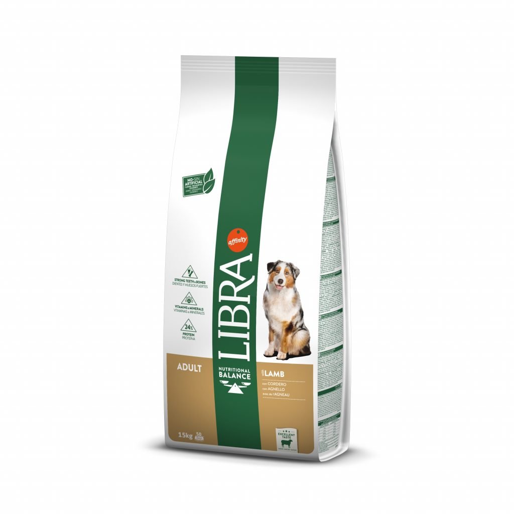 LIBRA - Alimento Cão Adulto 15kg Cordeiro