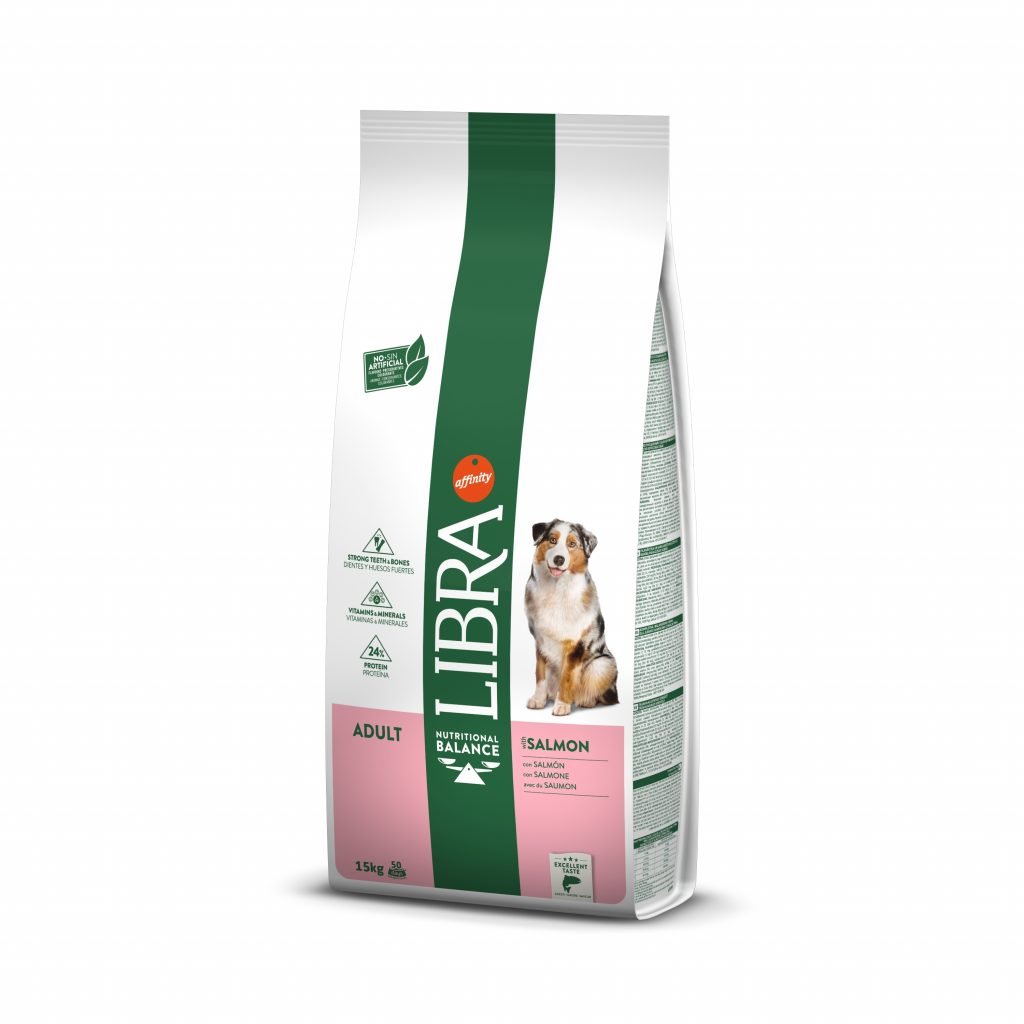 LIBRA - Alimento Cão Adulto Salmão 15kg