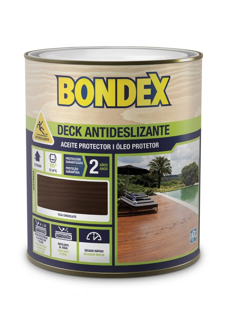 DYRUP - Deck Antiderrapante Castanho 1L