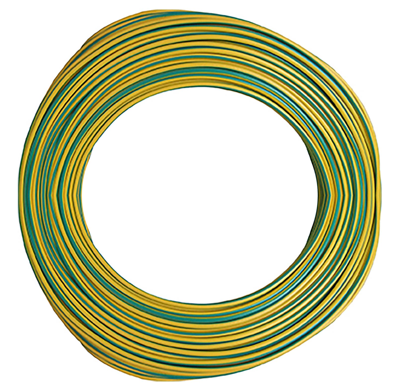 ELECTRALINE - Cabo HO7 V-U 1x2,5mm² - Amar/Verde - MB