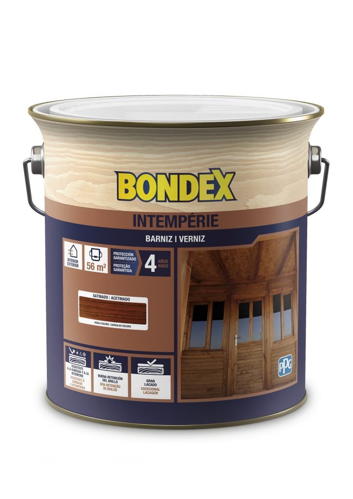 DYRUP - Bondex Intempérie Acetinado Carvalho Escuro 4L