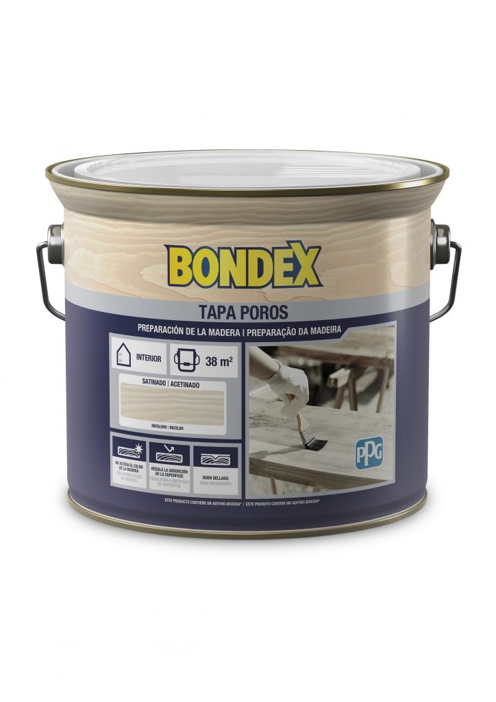 DYRUP - Bondex Tapa Poros Base Agua 2.5L