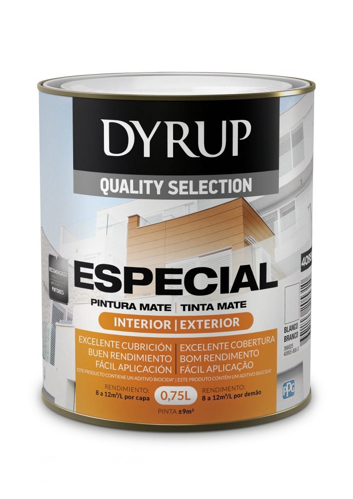 DYRUP - Especial Tinta Branca Interior/Exterior 0.75L