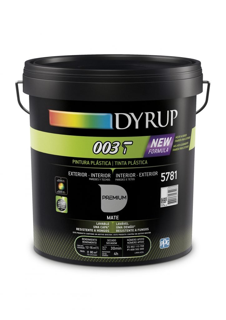 DYRUP - Tinta 003 Interior/Exterior 5L