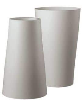 DEROMA - Vaso Alto Redondo Reverso Perla